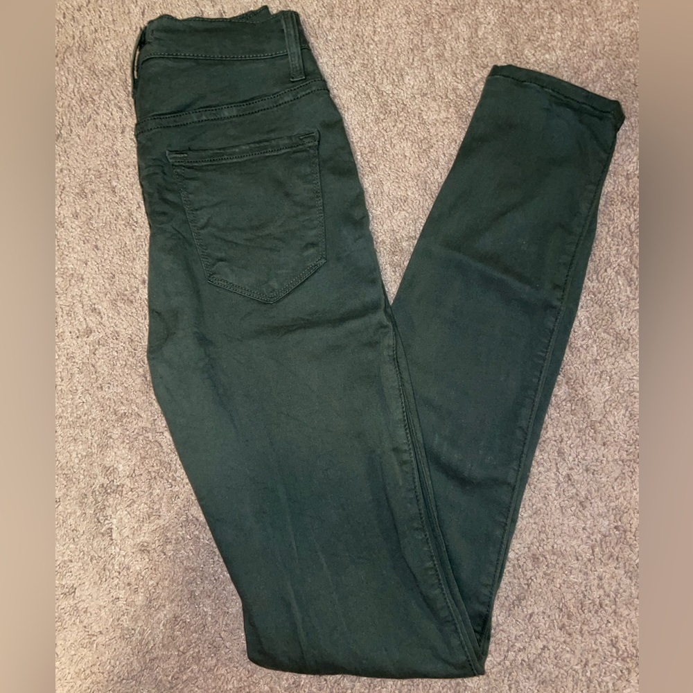 Fashion Nova High-waisted Jeans - Olive